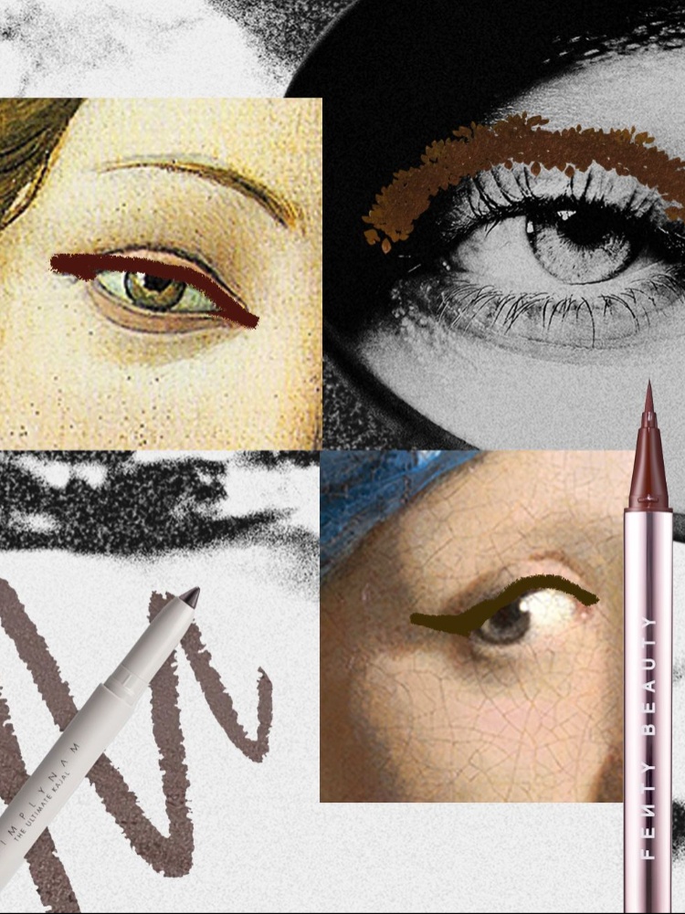 brown eyeliner