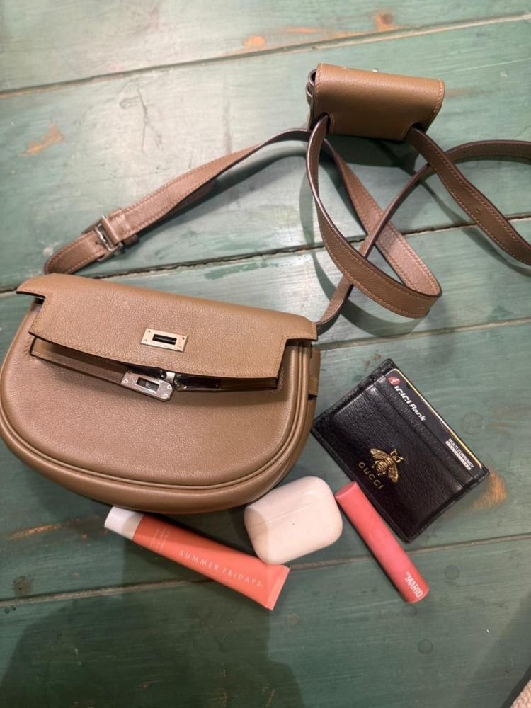 Inside Len Soubam's bag