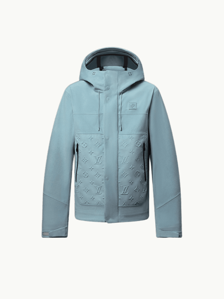Louis Vuitton Technical Velvet Rain Jacket