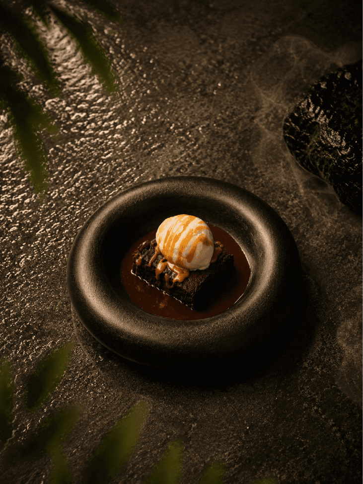Miso sticky pudding