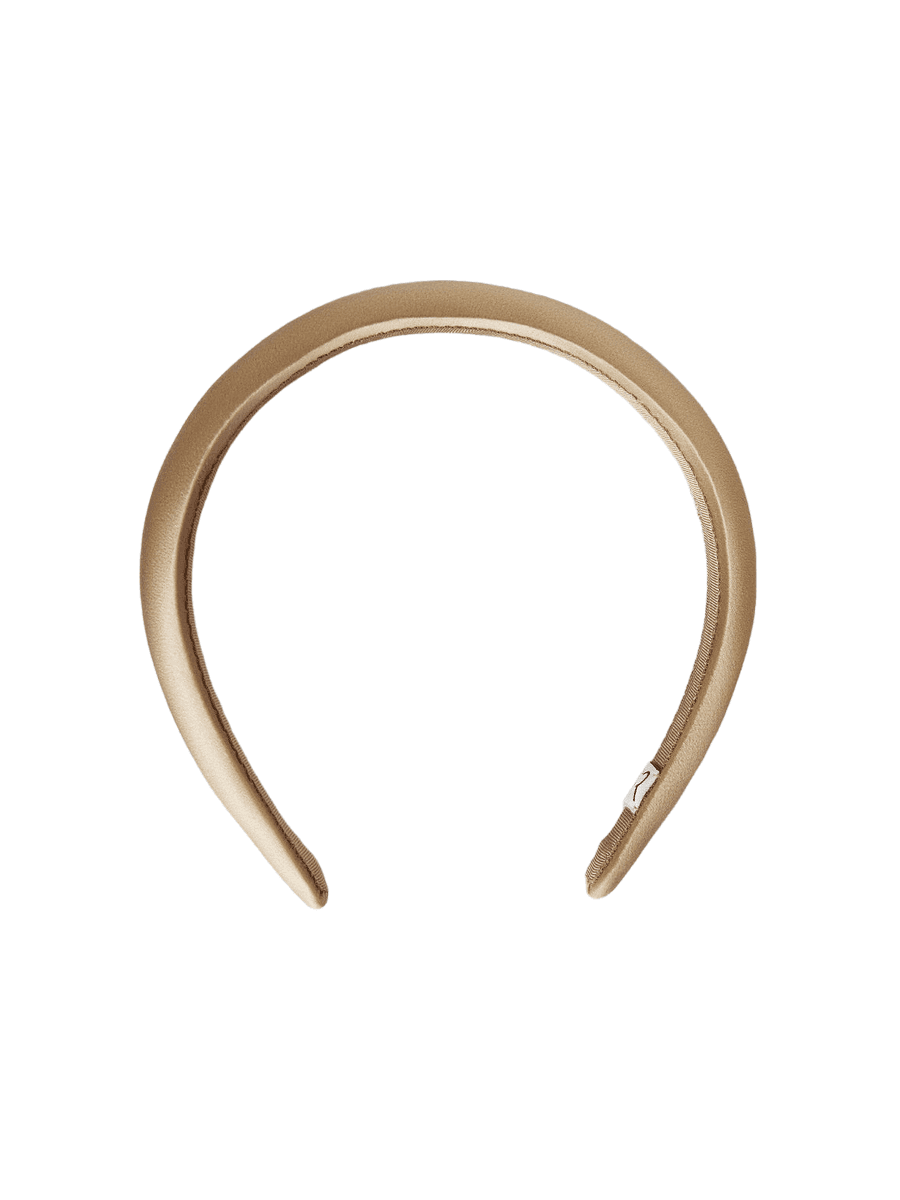 Olive silk headband, Refined Revolution