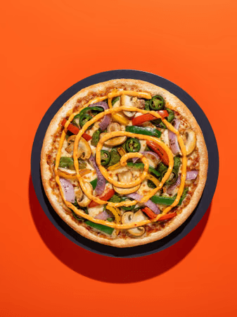 Vegetable pizza