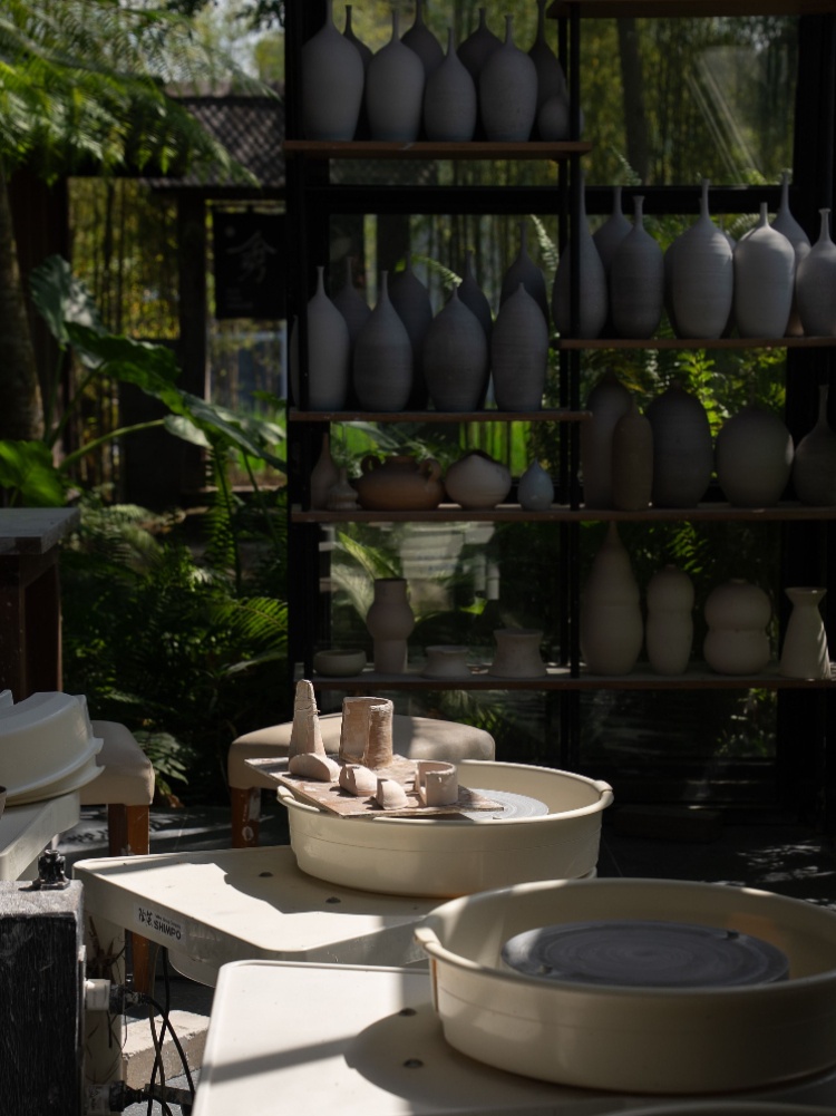 Pottery at Rusters in Ubud