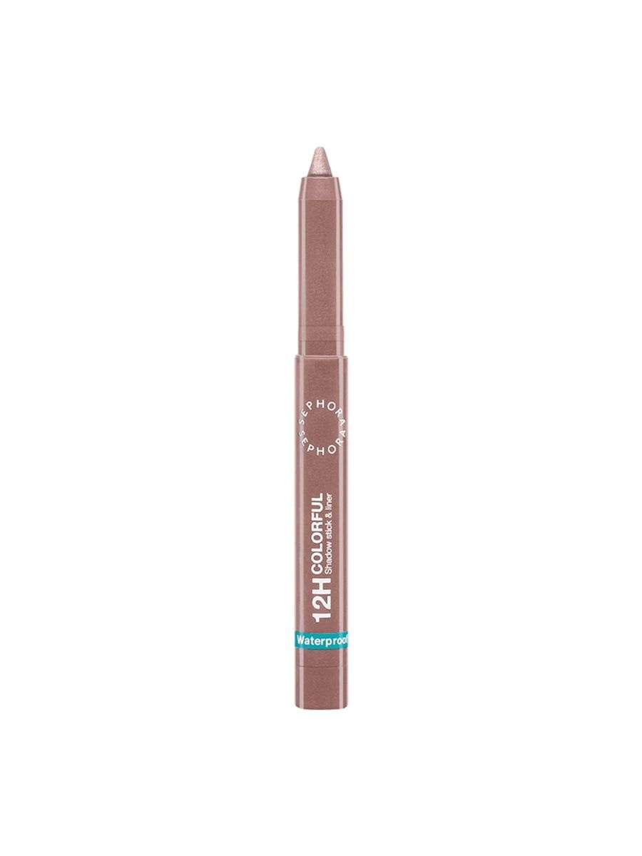 colourful eyeshadow and stick liner