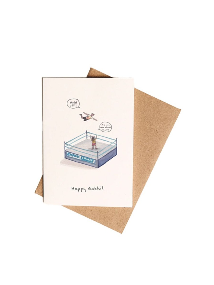 WWE Rakhi card, Shop Nora, Rs 350