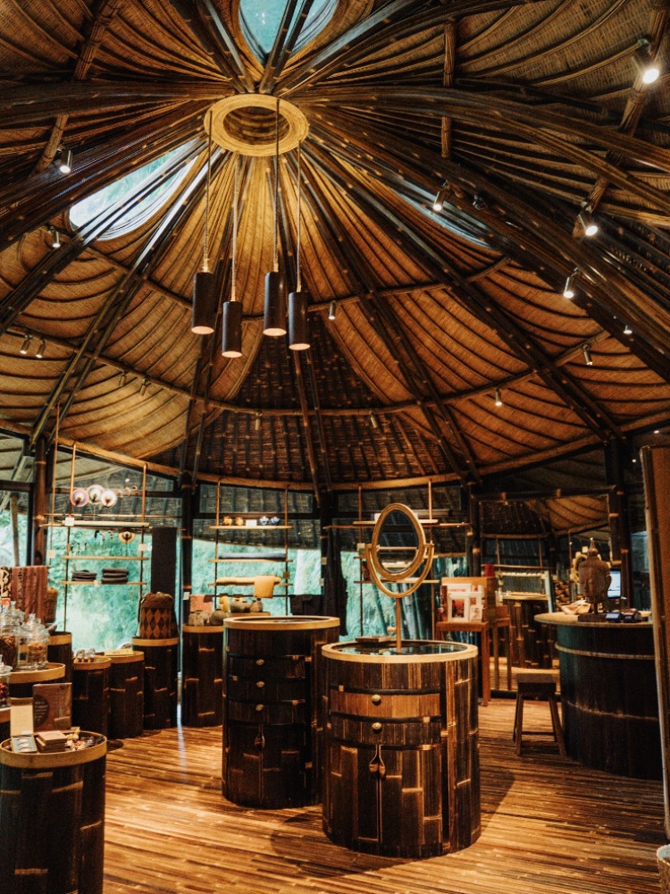 Tangan at Bambu Indah in Bali