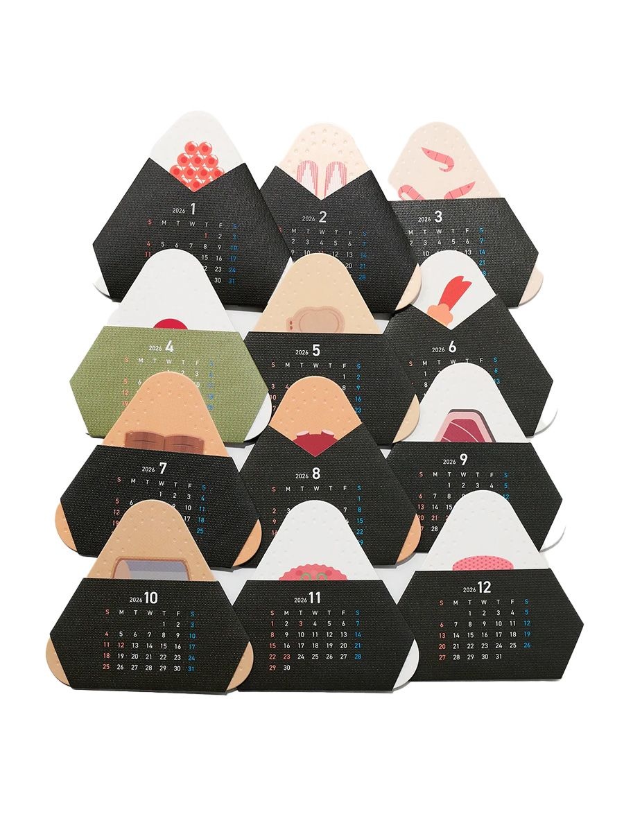 TOKYO TSUKIJI ONIGIRI CALENDAR 2026